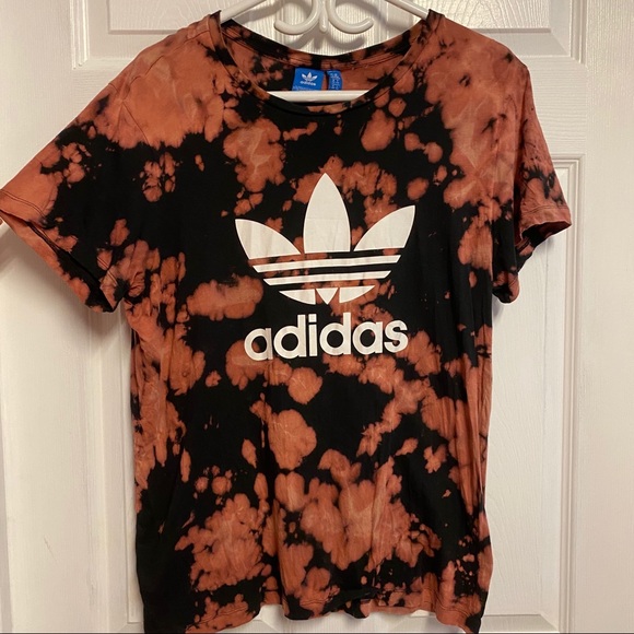Custom acid dye adidas shirt